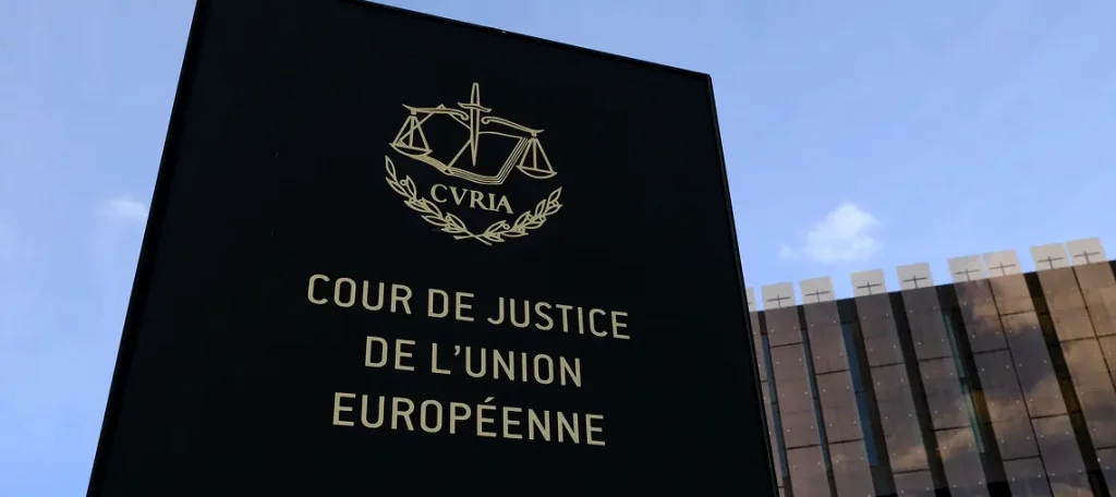 EuG Urteil zur Unternehmereigenschaft der öffentlichen Hand – Schild des Gerichtshofs der Europäischen Union